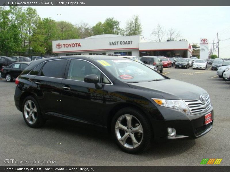 Black / Light Gray 2011 Toyota Venza V6 AWD