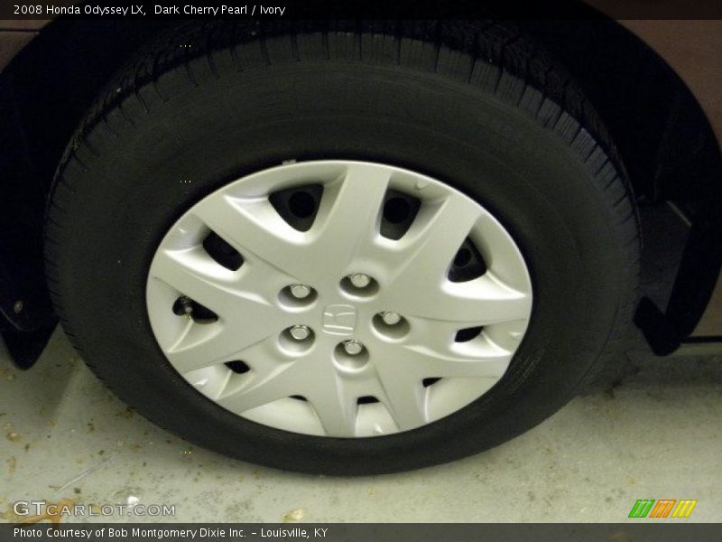 Dark Cherry Pearl / Ivory 2008 Honda Odyssey LX
