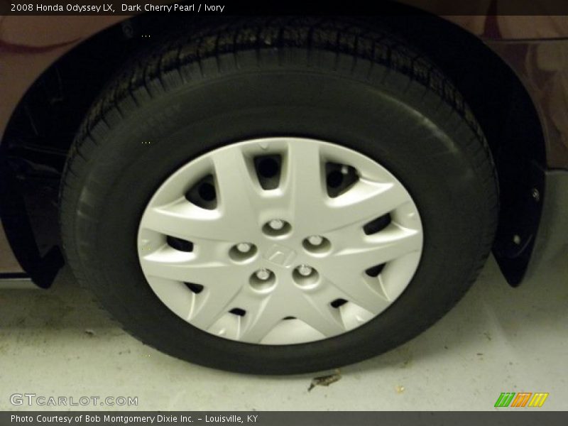 Dark Cherry Pearl / Ivory 2008 Honda Odyssey LX