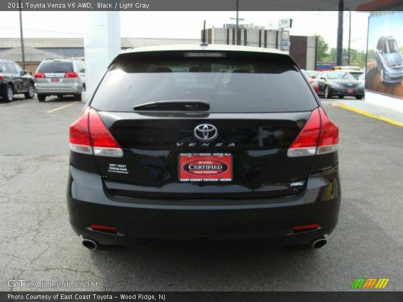 Black / Light Gray 2011 Toyota Venza V6 AWD