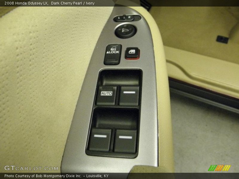 Dark Cherry Pearl / Ivory 2008 Honda Odyssey LX