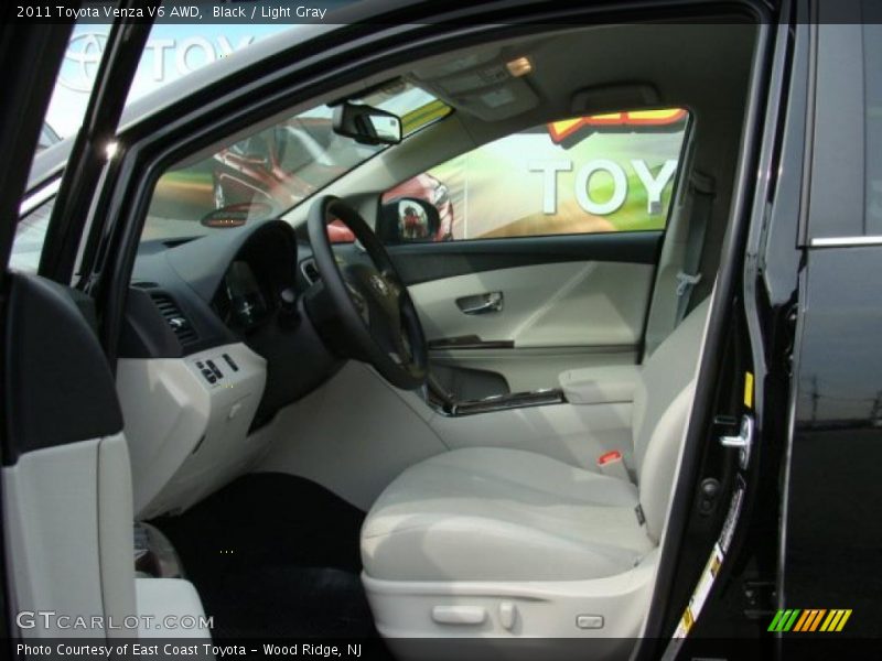 Black / Light Gray 2011 Toyota Venza V6 AWD