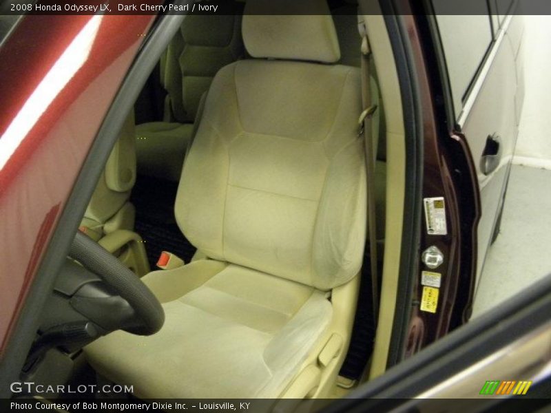 Dark Cherry Pearl / Ivory 2008 Honda Odyssey LX