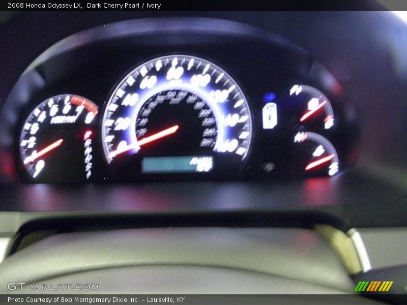 Dark Cherry Pearl / Ivory 2008 Honda Odyssey LX