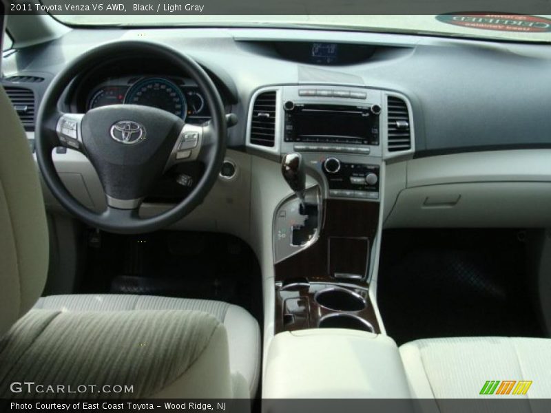Black / Light Gray 2011 Toyota Venza V6 AWD