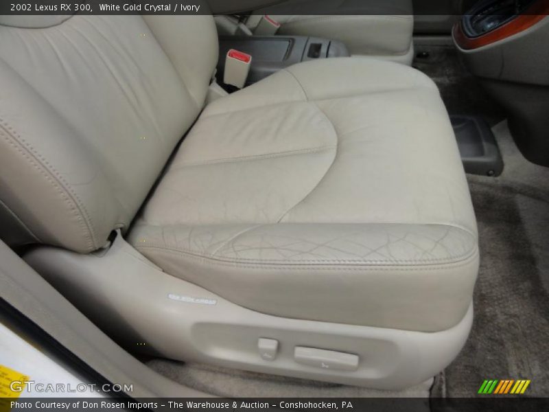 White Gold Crystal / Ivory 2002 Lexus RX 300