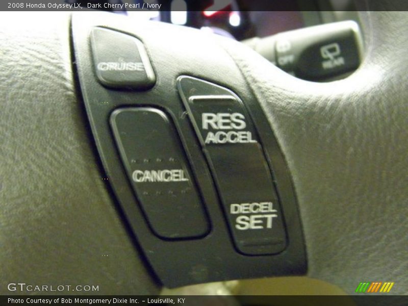 Dark Cherry Pearl / Ivory 2008 Honda Odyssey LX