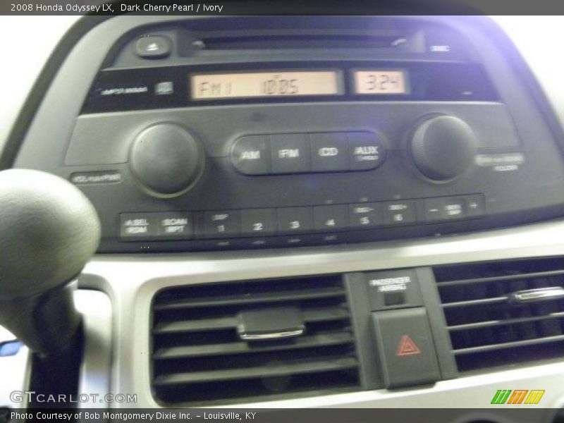 Dark Cherry Pearl / Ivory 2008 Honda Odyssey LX