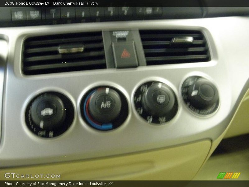 Dark Cherry Pearl / Ivory 2008 Honda Odyssey LX