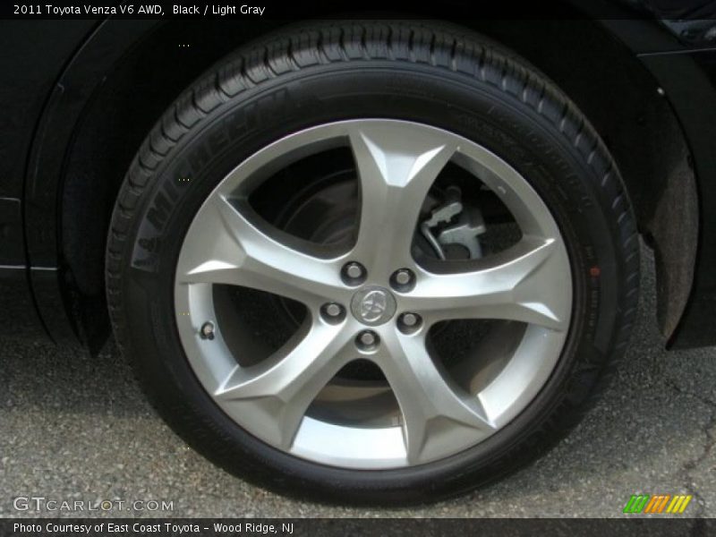 Black / Light Gray 2011 Toyota Venza V6 AWD