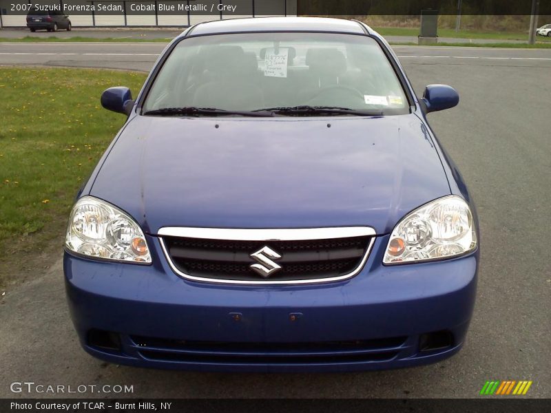 Cobalt Blue Metallic / Grey 2007 Suzuki Forenza Sedan