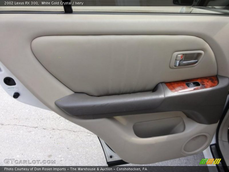 White Gold Crystal / Ivory 2002 Lexus RX 300