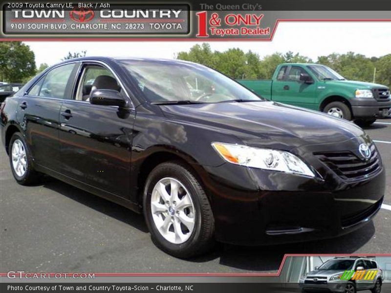 Black / Ash 2009 Toyota Camry LE