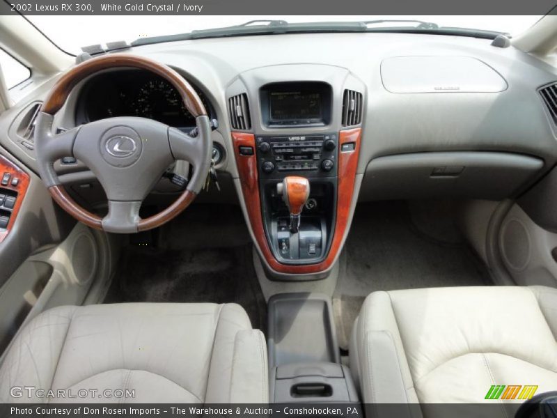 White Gold Crystal / Ivory 2002 Lexus RX 300
