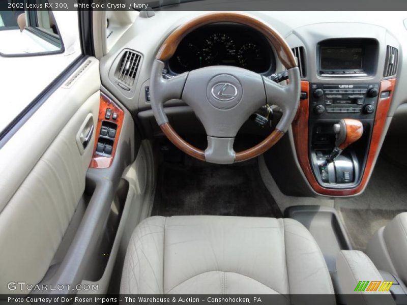 White Gold Crystal / Ivory 2002 Lexus RX 300