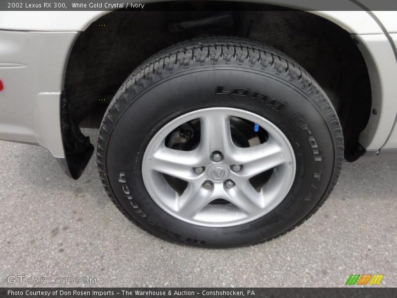 White Gold Crystal / Ivory 2002 Lexus RX 300