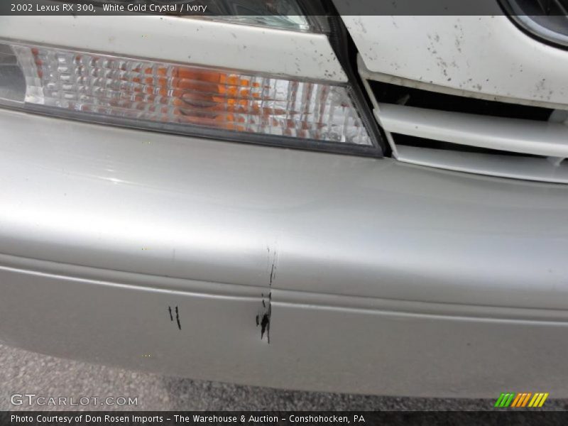 White Gold Crystal / Ivory 2002 Lexus RX 300