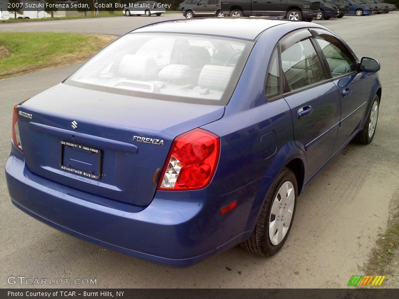 Cobalt Blue Metallic / Grey 2007 Suzuki Forenza Sedan