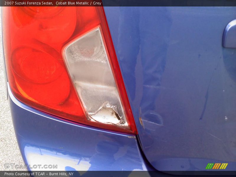 Cobalt Blue Metallic / Grey 2007 Suzuki Forenza Sedan