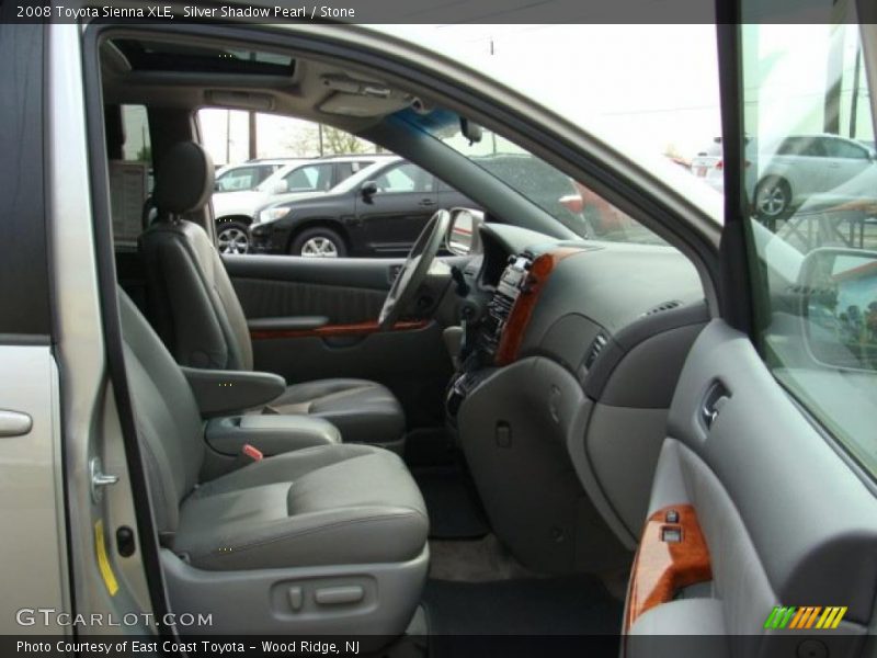 Silver Shadow Pearl / Stone 2008 Toyota Sienna XLE