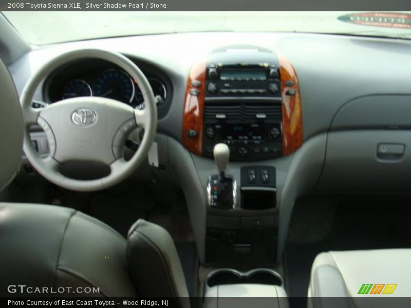 Silver Shadow Pearl / Stone 2008 Toyota Sienna XLE