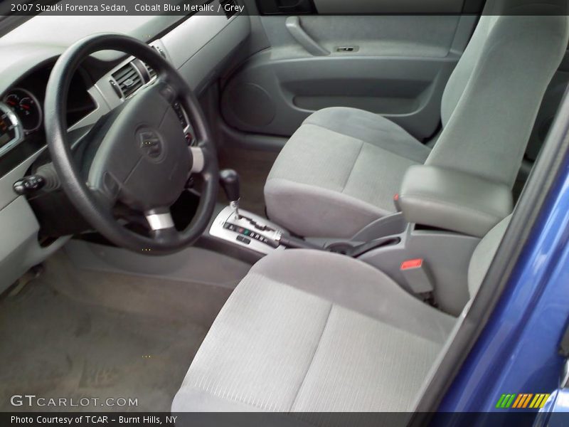 Cobalt Blue Metallic / Grey 2007 Suzuki Forenza Sedan