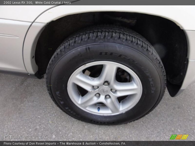 White Gold Crystal / Ivory 2002 Lexus RX 300