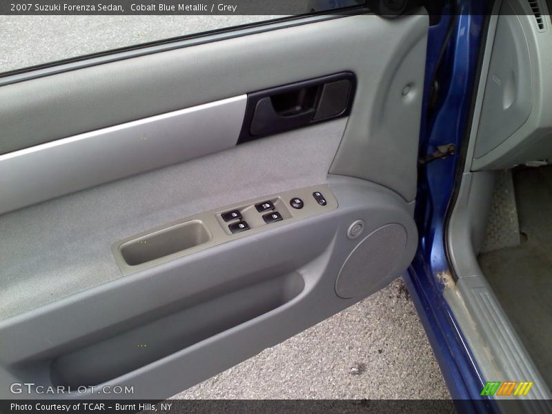 Cobalt Blue Metallic / Grey 2007 Suzuki Forenza Sedan