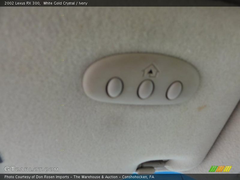 White Gold Crystal / Ivory 2002 Lexus RX 300