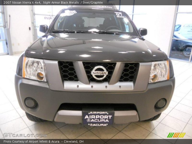 Night Armor Black Metallic / Steel/Graphite 2007 Nissan Xterra X 4x4