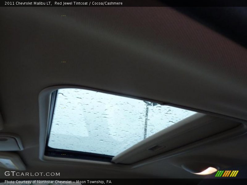 Red Jewel Tintcoat / Cocoa/Cashmere 2011 Chevrolet Malibu LT
