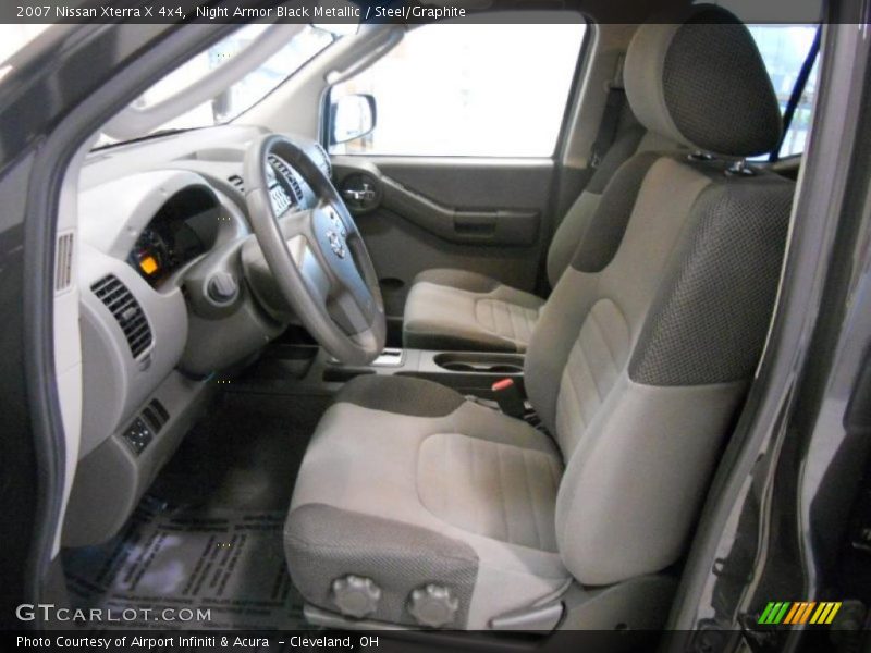 Night Armor Black Metallic / Steel/Graphite 2007 Nissan Xterra X 4x4