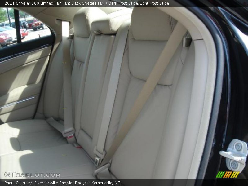 Brilliant Black Crystal Pearl / Dark Frost Beige/Light Frost Beige 2011 Chrysler 300 Limited