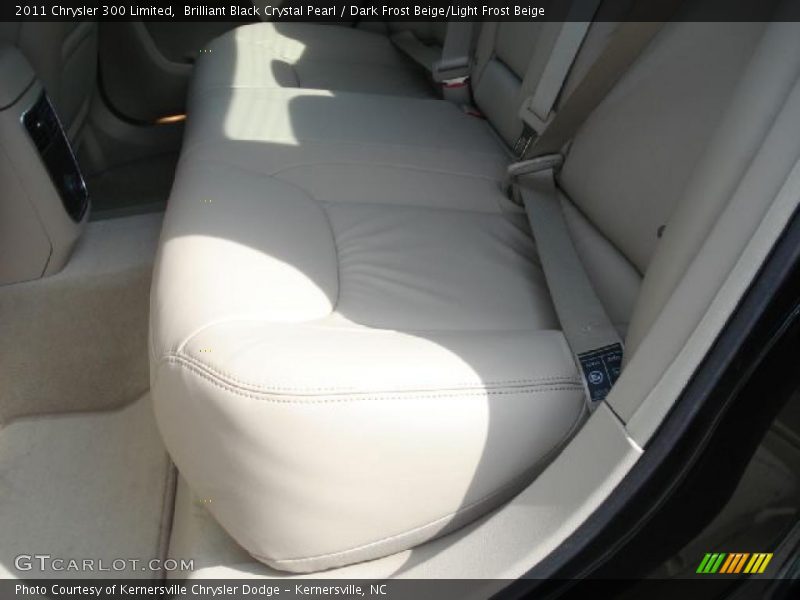 Brilliant Black Crystal Pearl / Dark Frost Beige/Light Frost Beige 2011 Chrysler 300 Limited