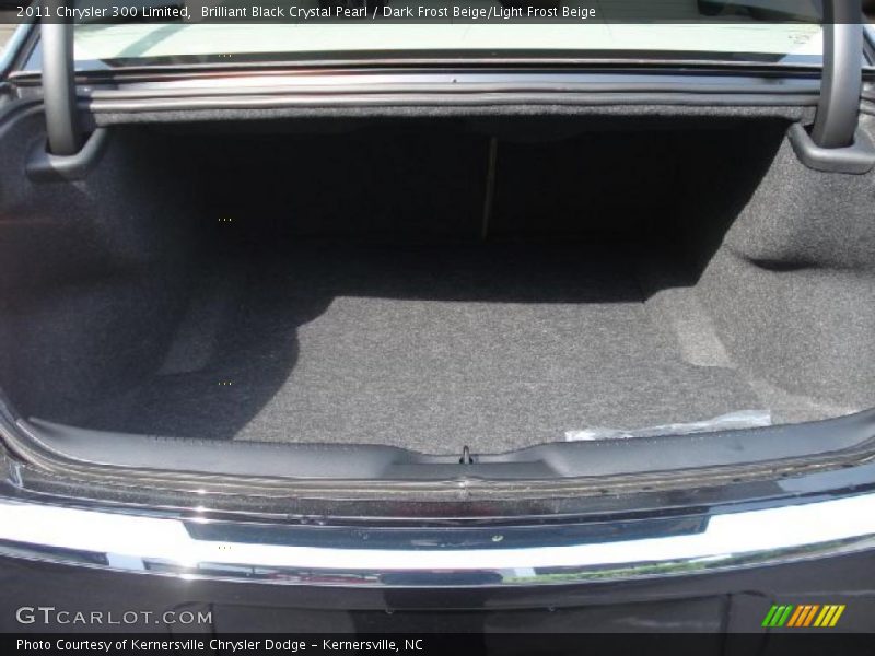 Brilliant Black Crystal Pearl / Dark Frost Beige/Light Frost Beige 2011 Chrysler 300 Limited