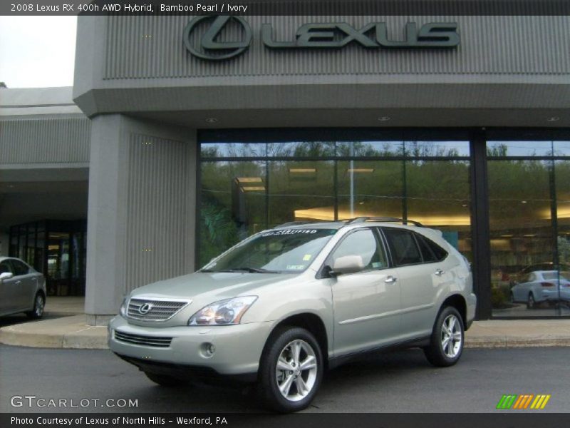 Bamboo Pearl / Ivory 2008 Lexus RX 400h AWD Hybrid