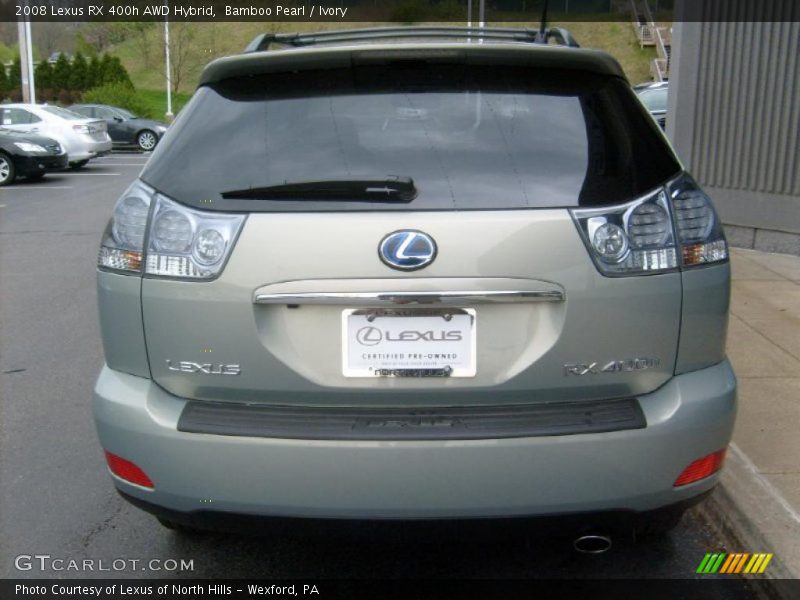 Bamboo Pearl / Ivory 2008 Lexus RX 400h AWD Hybrid