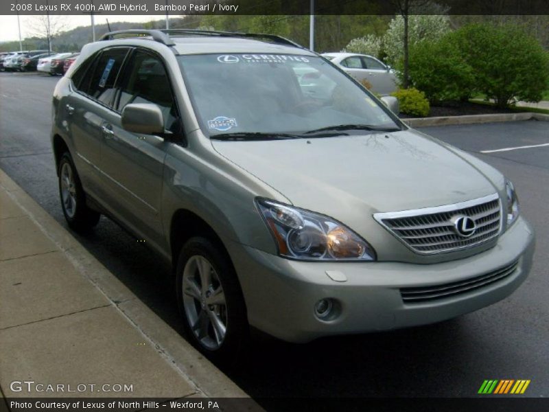 Bamboo Pearl / Ivory 2008 Lexus RX 400h AWD Hybrid
