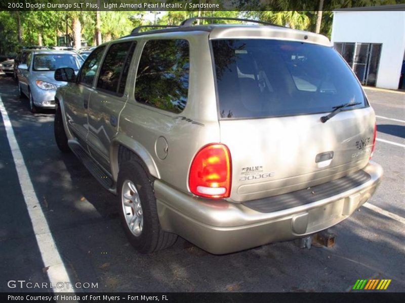 Light Almond Pearl Metallic / Sandstone 2002 Dodge Durango SLT Plus