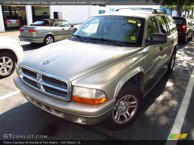 Light Almond Pearl Metallic / Sandstone 2002 Dodge Durango SLT Plus