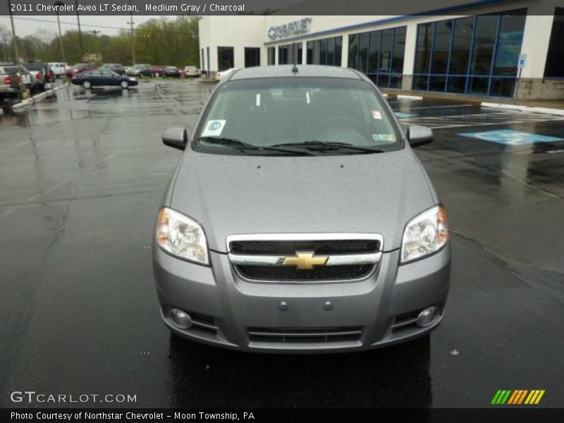 Medium Gray / Charcoal 2011 Chevrolet Aveo LT Sedan
