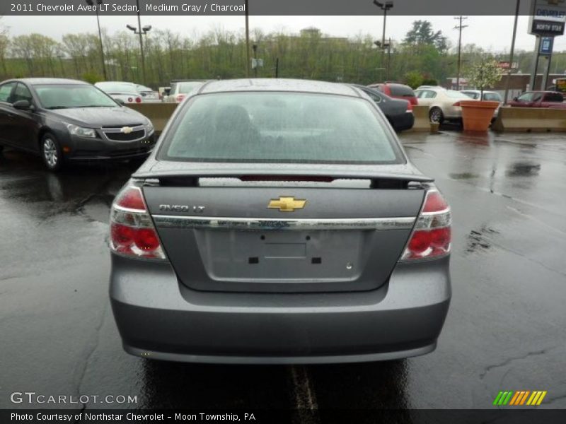 Medium Gray / Charcoal 2011 Chevrolet Aveo LT Sedan