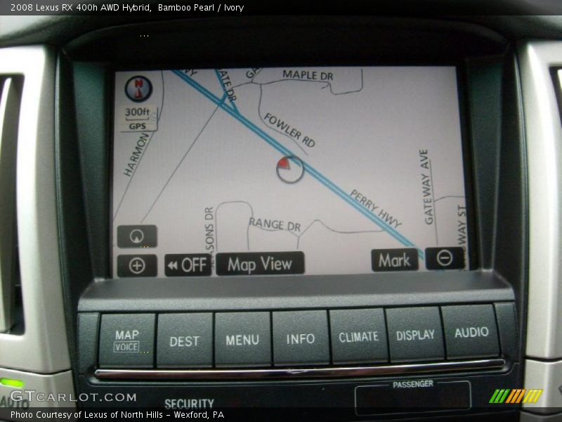 Bamboo Pearl / Ivory 2008 Lexus RX 400h AWD Hybrid