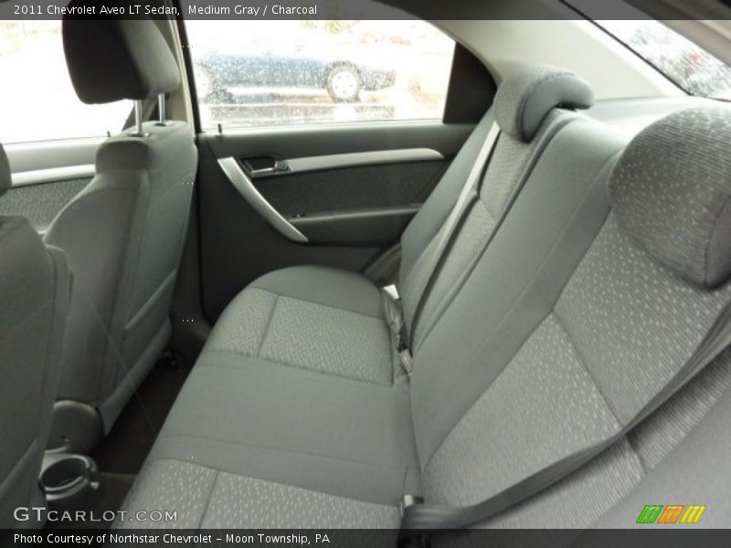 2011 Aveo LT Sedan Charcoal Interior