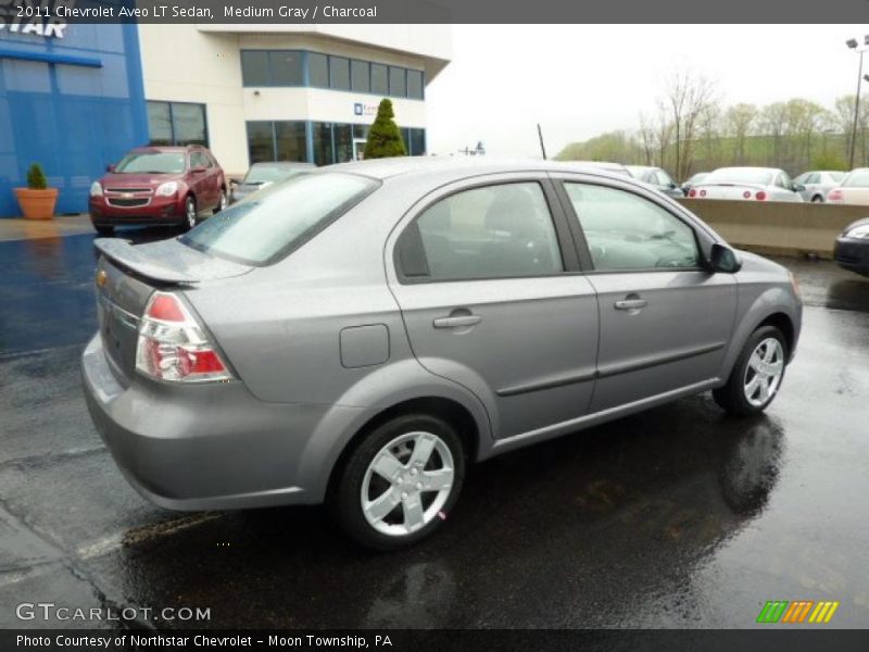 Medium Gray / Charcoal 2011 Chevrolet Aveo LT Sedan