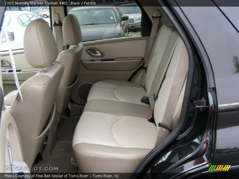 Black / Pebble 2007 Mercury Mariner Premier 4WD