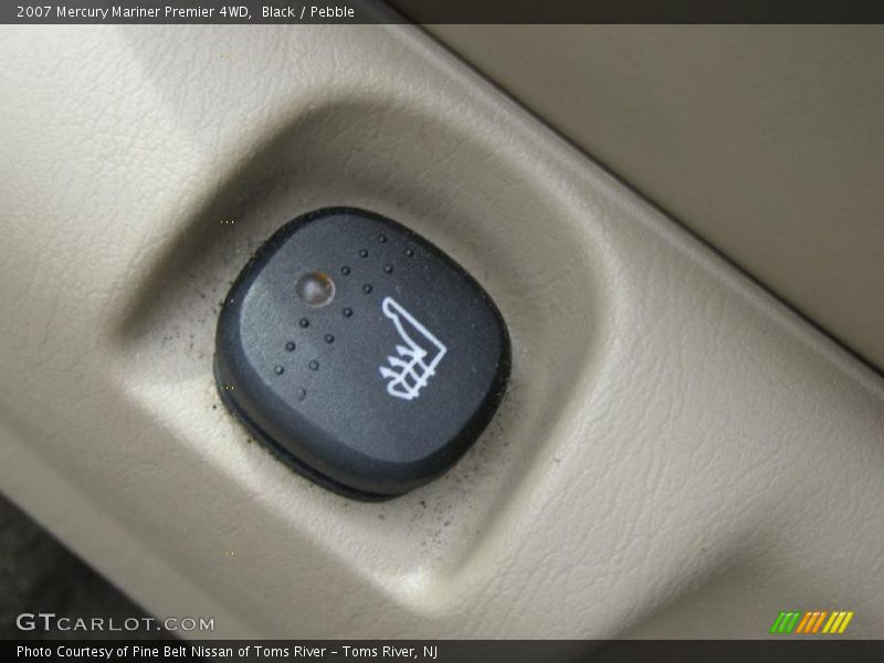 Black / Pebble 2007 Mercury Mariner Premier 4WD
