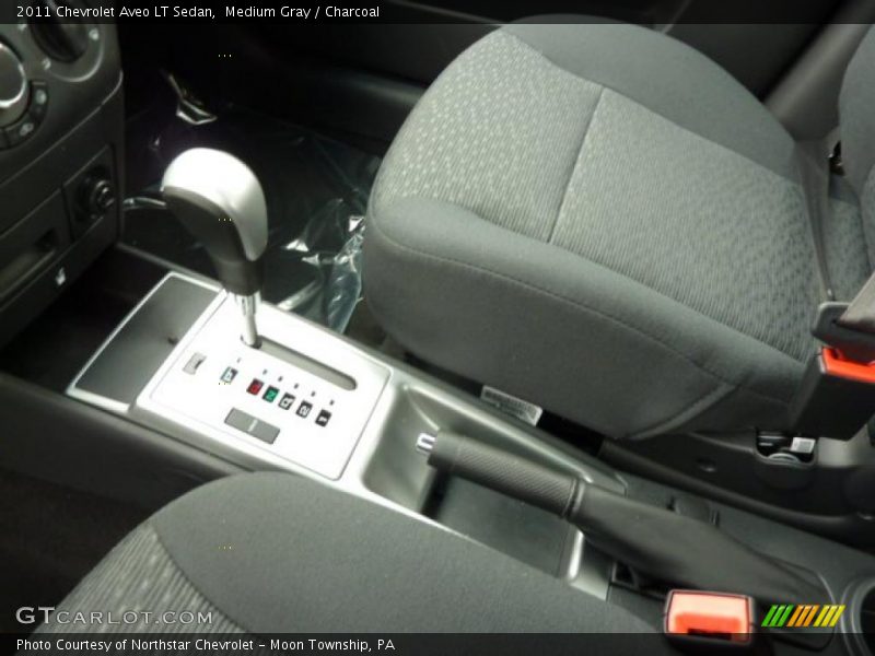 Medium Gray / Charcoal 2011 Chevrolet Aveo LT Sedan