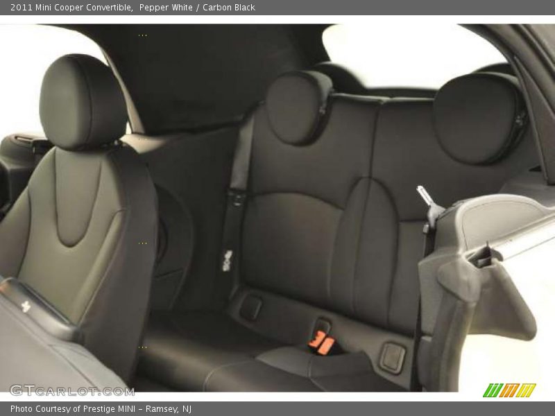 Pepper White / Carbon Black 2011 Mini Cooper Convertible