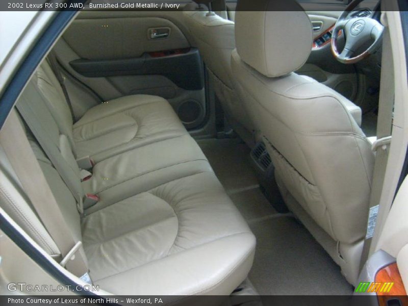Burnished Gold Metallic / Ivory 2002 Lexus RX 300 AWD